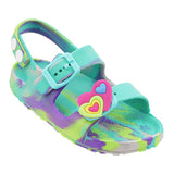 Girl's Marble Double Strap Sandal