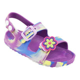 Girl's Marble Double Strap Sandal