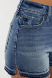 KanCan Button-Up Medium Wash Denim Shorts - KC7158M