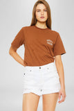 KanCan High Rise White Denim Shorts - KC6216NWT
