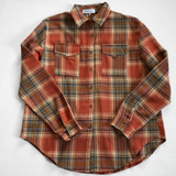 ADULT Lightweight Rust Flannel
