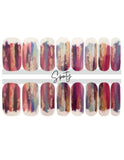 Graffiti Stripe Nail Wrap