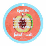 Mattifying Nectarine Sheet Mask with Natural Extracts