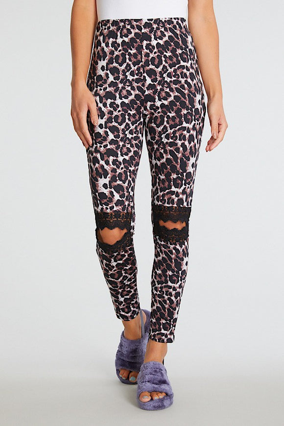 Leopard & Lace Leggings
