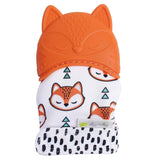 Itzy Mitt™ Silicone Teething Mitts: Bunny