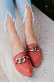 Rollasole Blush Backless Loafer