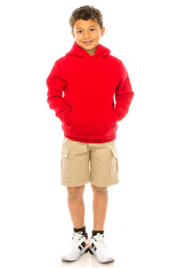 Kid's Red Hooded Sweatshirt