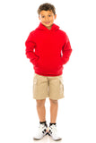 Kid's Red Hooded Sweatshirt