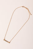 Layered TRAVELER Chain Necklace - Gold