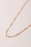 Layered NO WORRIES Chain Necklace