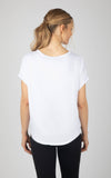 Women's Super Soft Short Sleeve T shirt 2 PACK: Pink/White
