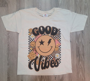 Youth "Good Vibes" Graphic Tee