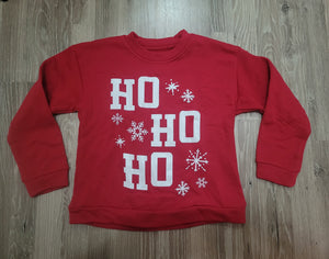 Youth "Ho Ho Ho" Crewneck Sweatshirt