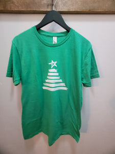 Green Christmas Tree Graphic Tee