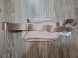 Solid Crossbody Bag - Beige