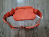 Solid Crossbody Bag - Orange