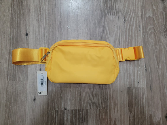 Solid Crossbody Bag - Yellow