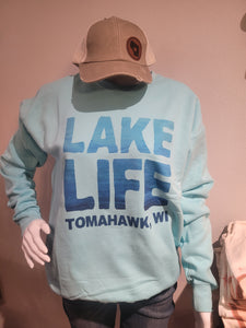 Lake Life Tomahawk, WI Crewneck