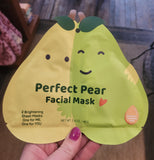 Perfect Pear - 2 pack of Face Masks