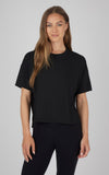 2 Pack Super Soft Short Sleeve U-neck T Shirts - Patriot Blue/Black