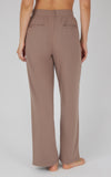 Women's Lux Daily Trouser Pleated Pants - Taupe