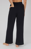 Women's Lux Daily Trouser Pleated Pants - Black