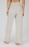 Women's Lux Daily Trouser Pleated Pants - Light Khaki