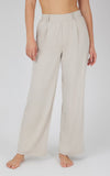 Women's Lux Daily Trouser Pleated Pants - Light Khaki