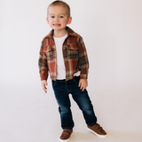 YOUTH Lightweight Rust Flannel