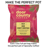 Door County Christmas DECAF Holiday Coffee, 1.5oz