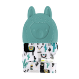Itzy Mitt™ Silicone Teething Mitts: Highland Cow