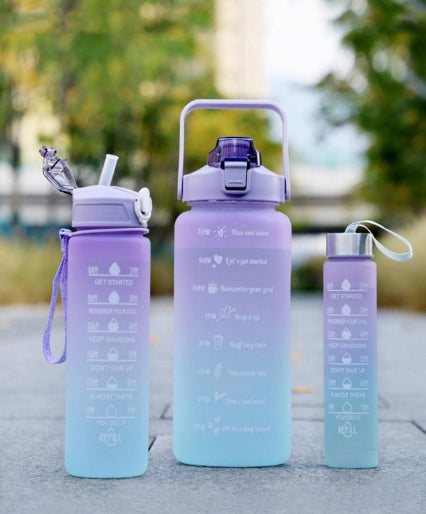 3-in-1 Graphic Water Bottle