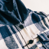 BABY Navy Plaid Flannel