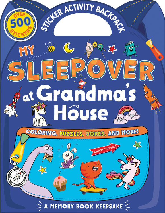 My Sleepover at Grandma's House Activity Book