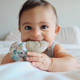 Itzy Mitt™ Silicone Teething Mitts: Bunny