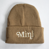 Matching Knit Hats- Mini- Tan: Youth Size