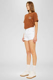KanCan High Rise White Denim Shorts - KC6216NWT