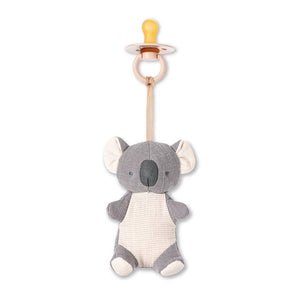 Bitzy Pal Natural Rubber Pacifier & Plush: Koala
