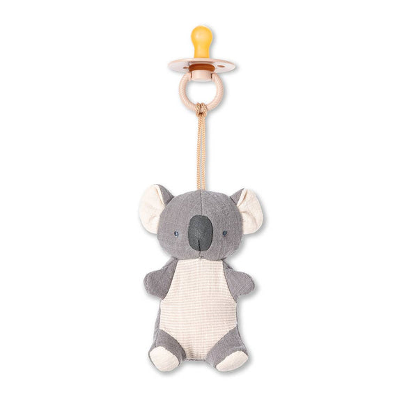 Bitzy Pal Natural Rubber Pacifier & Plush: Koala
