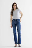 Mica Denim Mid Rise Bootcut Jeans Dark Indigo Wash
