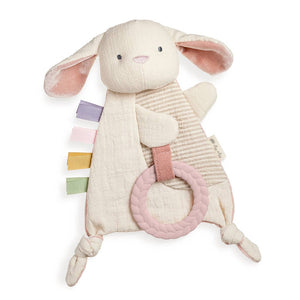 Bitzy Crinkle™ Sensory Toy with Teether: Bunny