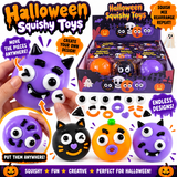 Halloween Smush Face Squishy Toys