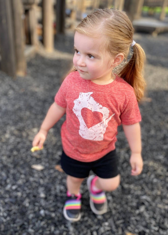 Wisconsin Heart Youth T-shirt