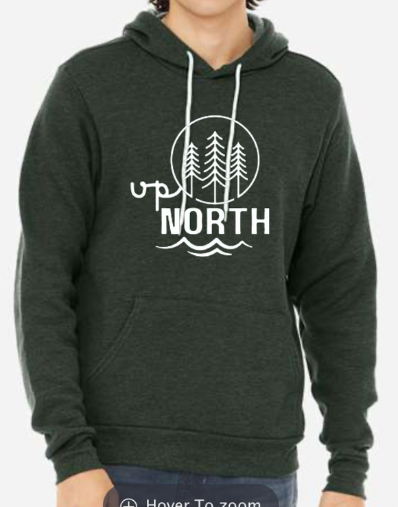 Wisconsin Up North Hoodie - Adult