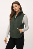 Women's Recycle Below Zero Puffer Vest - Dark Forest