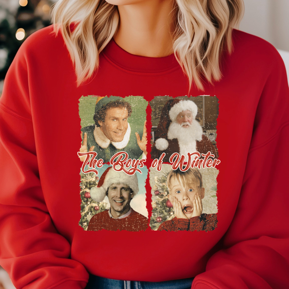 The Boys of Christmas Crewneck Sweatshirt