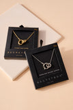Link Charm Necklace - Gold