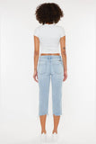 KanCan High Rise Light Wash Capri Denim - KC2559L