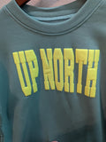 Youth "Up North" Crewneck - Turquoise