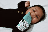 Itzy Mitt™ Silicone Teething Mitts: Bunny